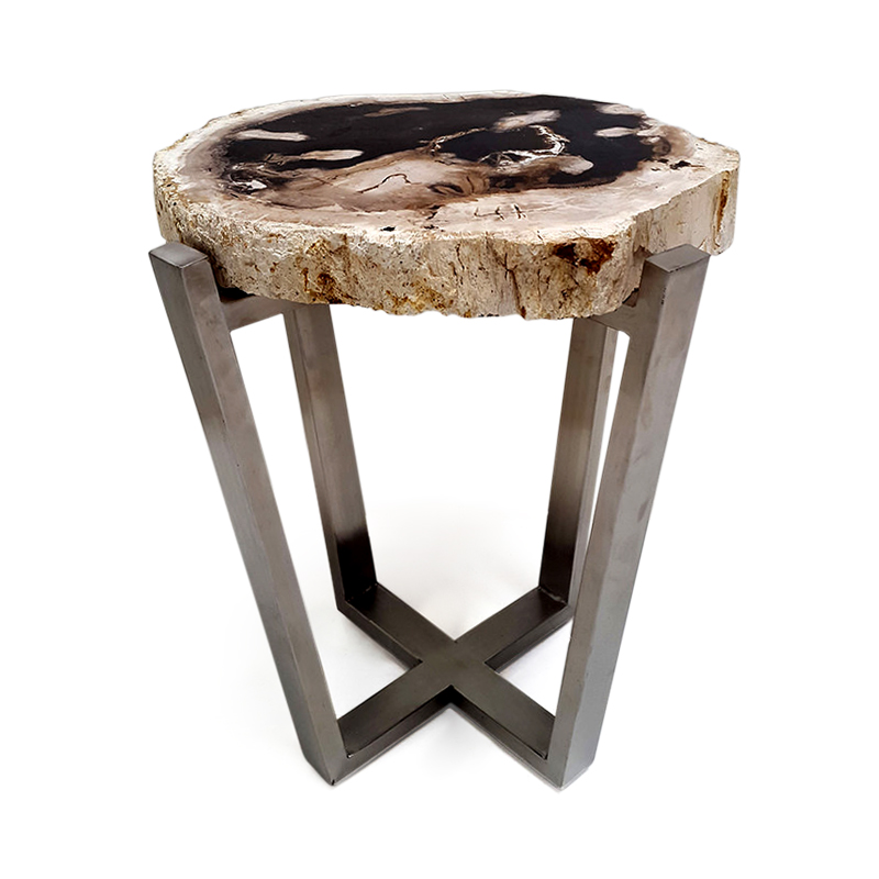 Curl | Petrified wood side table