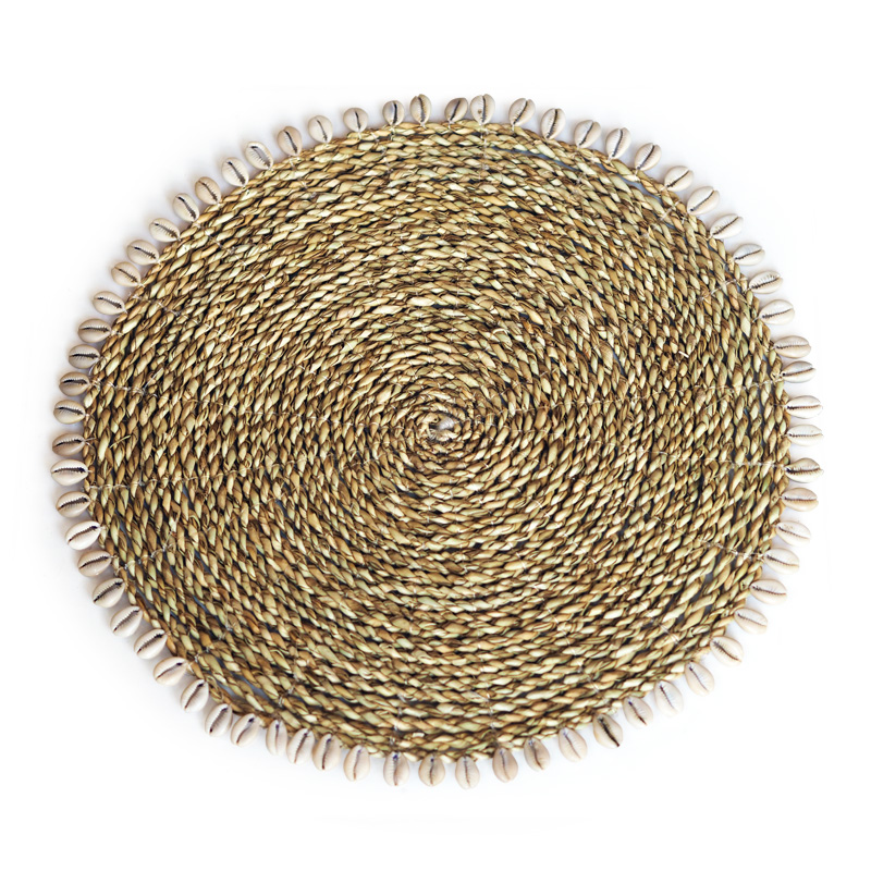 Seashell | Natural rattan placemat