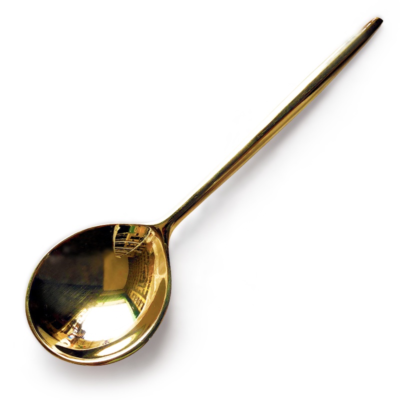 Honey | Brass tablespoon