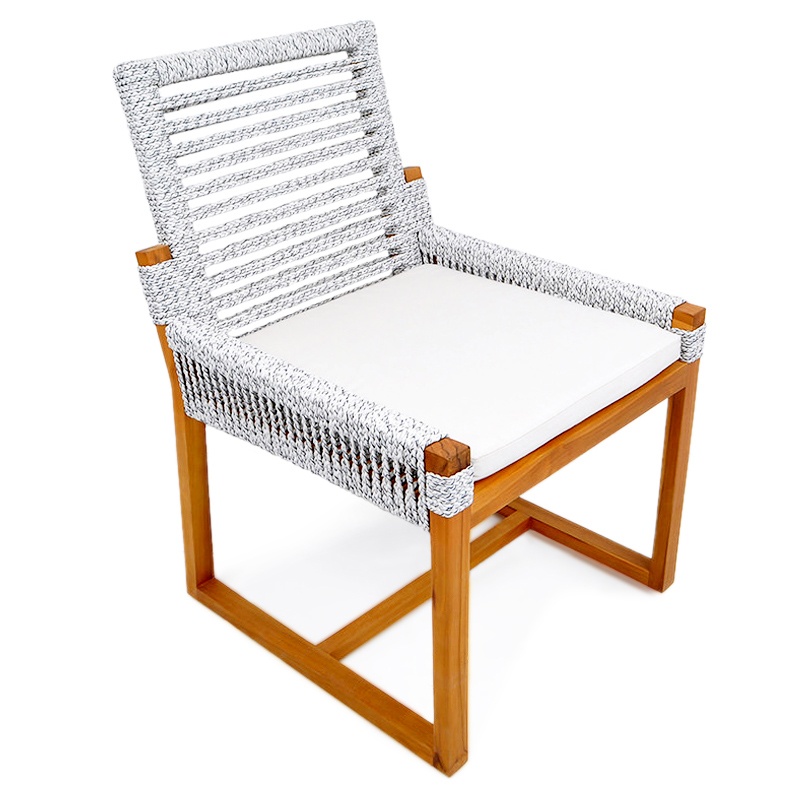 Safe | Rope & teak chair