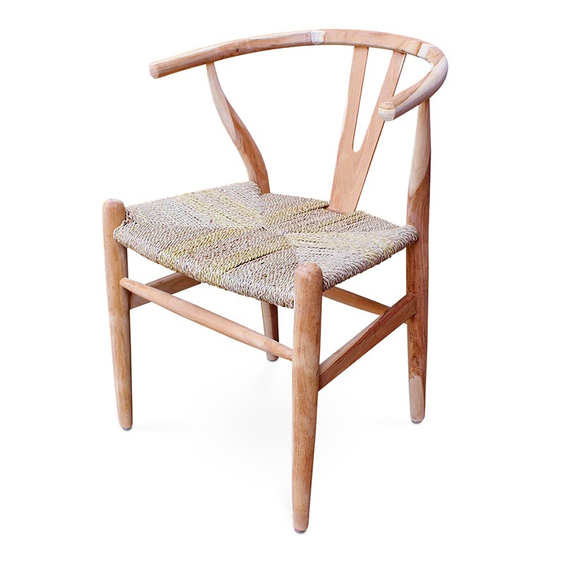 Wish | Teak & Seagrass Dining Chair